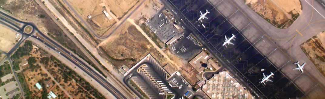 Bird's Eye View - Airport, Banner